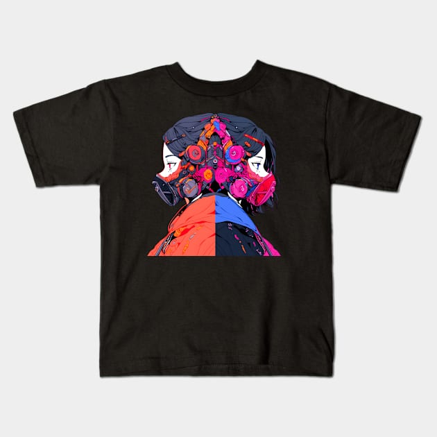 Two Face Sister Kids T-Shirt by UKnowWhoSaid